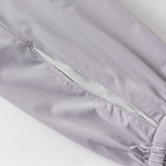 Dave&Bella Toddler Boys Summer Apricot/Purple Breathable Drawstring Pants