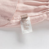 Dave&Bella Toddler Girls/Boys Summer Casual Pink/Light Khaki Drawstring Pants