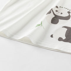 Dave&Bella Toddler Girls/Boys Summer Playful Multi-Print T-shirts Tops