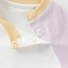 Dave&Bella Toddler Girls/Boys Summer Playful Multi-Print T-shirts Tops