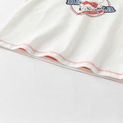 Dave&Bella Toddler Boys Summer Casual White Sleeveless Soft Cotton Everyday Tank Tops