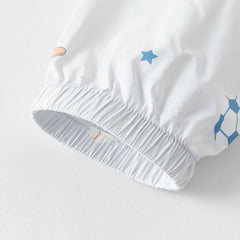 Dave&Bella Toddler Boys Summer Grey Blue Outdoor UV-protection Sunscreen Jackets