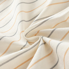 Dave&Bella Boys Summer Apricot Striped T-shirt Short Pant Set