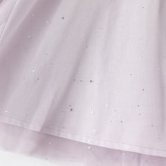 Dave&Bella Toddler Girls Summer Purple  Butterfly Mesh Sleeveless Party Dress