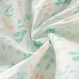Dave&Bella Toddler Girls Summer Cotton Leaf Print T-shirt Short Pant Sets