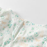 Dave&Bella Toddler Girls Summer Cotton Leaf Print T-shirt Short Pant Sets