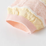 Dave&Bella Kids Girls Summer Adorable Yellow Pink Striped Comfortable Cotton Cardigans
