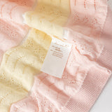 Dave&Bella Kids Girls Summer Adorable Yellow Pink Striped Comfortable Cotton Cardigans