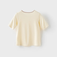 Dave&Bella Toddler Girls/Boys Summer Multi-color Short Sleeve Comfortable Pajamas