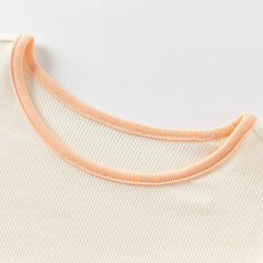 Dave&Bella Toddler Girls/Boys Summer Multi-color Short Sleeve Comfortable Pajamas