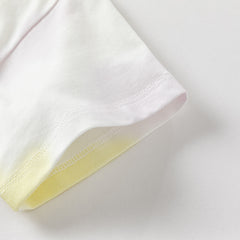 Dave&Bella Toddler Boys Summer Light Purple/Blue Stylish Breathable T-shirt Tops