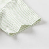 Dave&Bella Toddler Boys/Girls Summer Cute Striped Green/Pink Sleepwear Pajamas