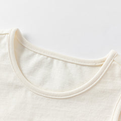 Dave&Bella Toddler Girls Summer Versatile Cute Print Breathable Cotton Tank Tops