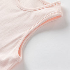 Dave&Bella Toddler Girls Summer Versatile Cute Print Breathable Cotton Tank Tops