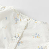 Dave&Bella Toddler Girls Summer Cotton Floral Print T-shirt Shorts Sets