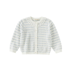 Dave&Bella Kids Girls Summer Elegant White Outwear Daily Cardigans