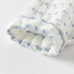 Dave&Bella Kids Girls Summer Elegant White Outwear Daily Cardigans