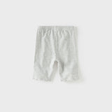 Dave&Bella Toddler Girls Summer Light Grey/Apricot Stretchable Comfortable Pants