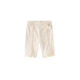Dave&Bella Toddler Girls Summer Light Grey/Apricot Stretchable Comfortable Pants