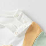 Dave&Bella Toddler Girls Summer White Rabbit/Lion Comfortable Cotton Casual T-shirt Tops