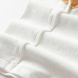 Dave&Bella Toddler Girls Summer White Rabbit/Lion Comfortable Cotton Casual T-shirt Tops