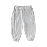 Dave&Bella Toddler Girls/Boys Summer Outdoor UV-protection Loose Drawstring Pants