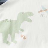 Dave&Bella Toddler Girls/Boys Summer Playful Multi-print Cotton Classic T-shirt Tops