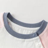 Dave&Bella Toddler Girls/Boys Summer Playful Multi-print Cotton Classic T-shirt Tops