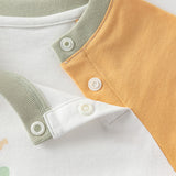 Dave&Bella Toddler Girls/Boys Summer Playful Multi-print Cotton Classic T-shirt Tops