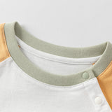Dave&Bella Toddler Girls/Boys Summer Playful Multi-print Cotton Classic T-shirt Tops