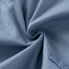 Dave&Bella Kids Boys Summer Blue Plaid College-style Shirt Short Sets