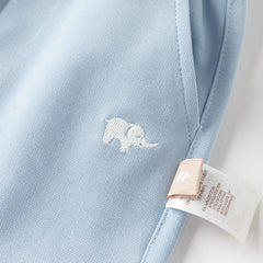Dave&Bella Boys Summer Leisure Blue  Antimicrobial Coolness Polo T-shirt Short Pant Set