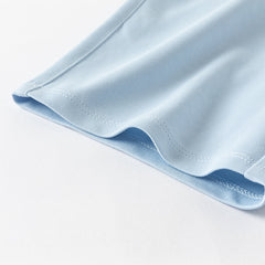 Dave&Bella Boys Summer Leisure Blue  Antimicrobial Coolness Polo T-shirt Short Pant Set