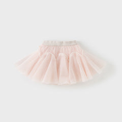 Dave&Bella Girls Summer Adorable Light Pink Mesh Skirt Underwear