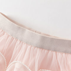 Dave&Bella Girls Summer Adorable Light Pink Mesh Skirt Underwear