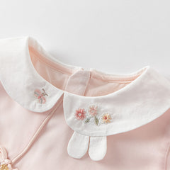 Dave&Bella Toddler Girls Summer Sweet Pink Casual T-shirt Short Set