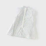 Dave&Bella Toddler Girls Summer Elegant Floral Chinese-style A-line Princess Mesh Dress
