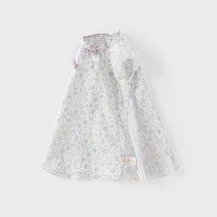 Dave&Bella Toddler Girls Summer Elegant Floral Chinese-style A-line Princess Mesh Dress