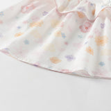 Dave&Bella Toddler Girls Summer Adorable Cotton Floral Halter Top Short Pant Sets