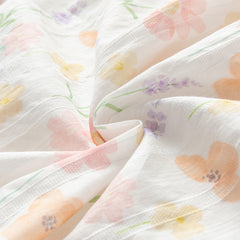 Dave&Bella Girls Summer Cotton Cute Floral Print Halter Dress