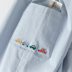 Dave&Bella Toddler Boys Summer Casual Yellow Comfortable T-shirt Pant Outfit Sets