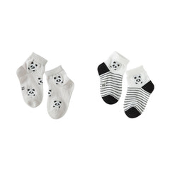 Dave&Bella Children Boys/Girls Summer Soft Lightweight Casual Short Socks[Pack of 2]