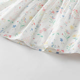Dave&Bella Girls Summer Floral Print Cotton Dress