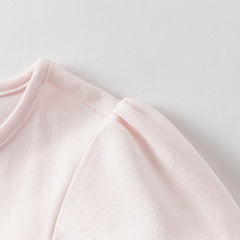 Dave&Bella Toddler Girls Summer Sweet Pink Cotton T-shirt Short Outfit Sets