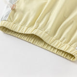 Dave&Bella Toddler Girls Summer Breathable Cotton Drawstring Casual Pants