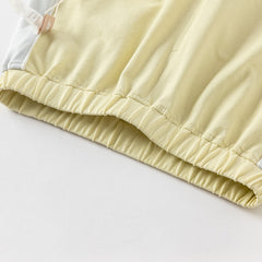 Dave&Bella Toddler Girls Summer Breathable Cotton Drawstring Casual Pants