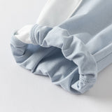 Dave&Bella Toddler Girls Summer Breathable Cotton Drawstring Casual Pants