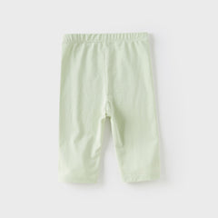 Dave&Bella Toddler Girls Summer Versatile Multi-color Slim Leggings
