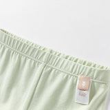 Dave&Bella Toddler Girls Summer Versatile Multi-color Slim Leggings