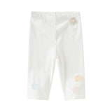 Dave&Bella Toddler Girls Summer Versatile Multi-color Slim Leggings